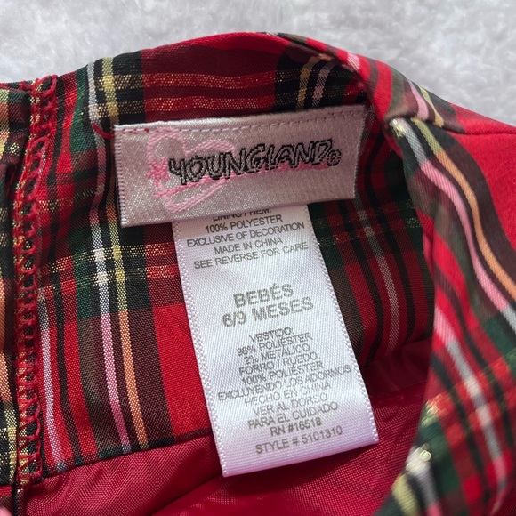 Adorable Christmas Baby Girl Dress - Picture 2 of 3